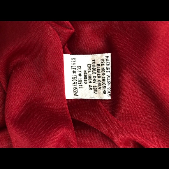 EUC✅ Red and Cream Polka Dot Dress from Dress Barn - Picture 5 of 8